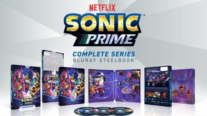 Sonic Prime Complete Series Steelbook Blu-ray Launches June 24