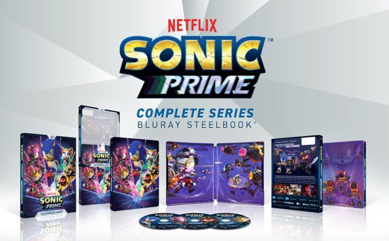 Sonic Prime Complete Series Steelbook Blu-ray Launches June 24