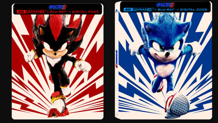 PSA: Sonic the Hedgehog 3 Heads to 4K with Stunning Steelbook Editions This April