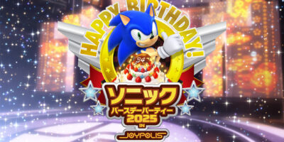 Sonic Birthday Party 2025 at Joypolis Announced with Exclusive Merch, Events, and Guest Appearances