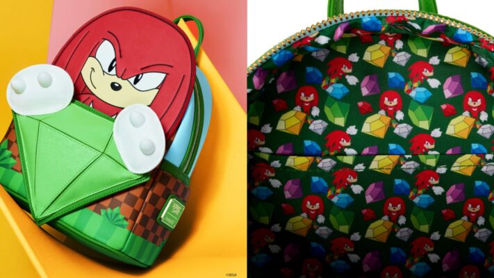 Knuckles and the Master Emerald Star in Limited Loungefly Merch Drop