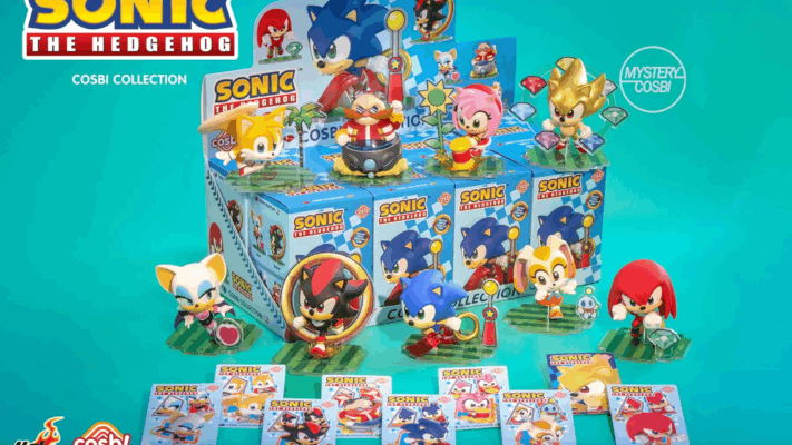 Hot Toys Unveils Sonic the Hedgehog Cosbi Blind Box Series