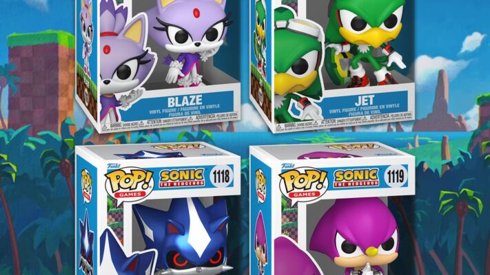 Blaze, Espio, Jet, and Neo Metal Sonic Join the Funko Pop Lineup This Week