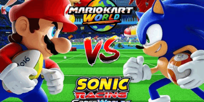 Sonic Racing: CrossWorlds Sparks Rivalry After Mario Kart World Speed Limitation
