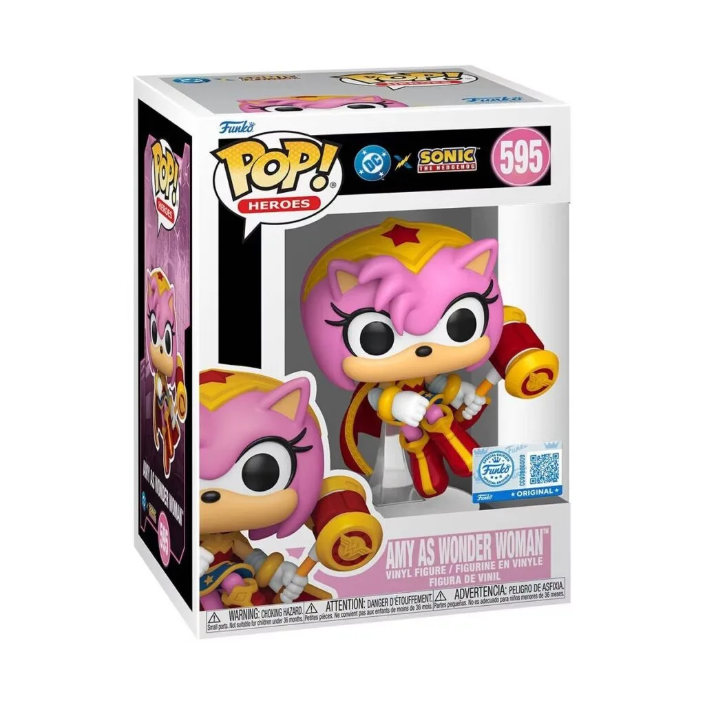 Funko Pop Unveils DC x Sonic Crossover Figures, First Wave Arrives