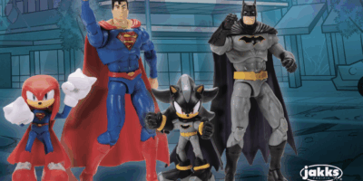 Sonic x DC Toy Line Expands With Superman, Batman, and New Mini Figures