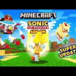 Super Sonic and Super Shadow Arrive in Minecraft Sonic Add-On Update