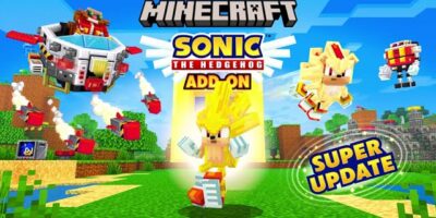 Super Sonic and Super Shadow Arrive in Minecraft Sonic Add-On Update