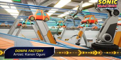 SEGA Releases Donpa Factory Theme from Sonic Racing: CrossWorlds