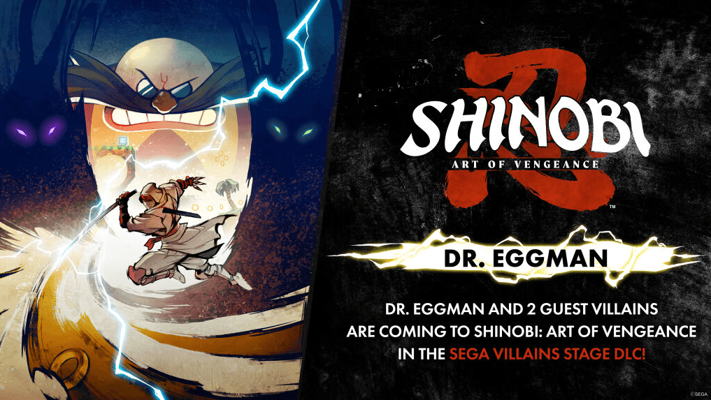 Dr. Eggman Joins SHINOBI: Art of Vengeance in First DLC Stage Reveal