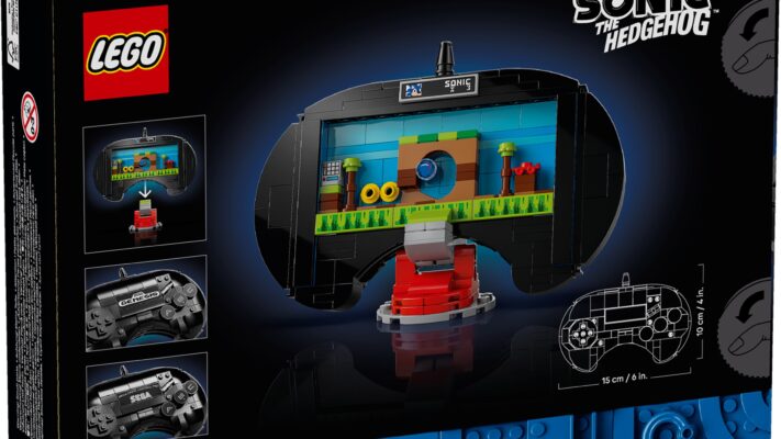 LEGO Reveals SEGA Genesis Controller Set With Hidden Green Hill Zone Scene
