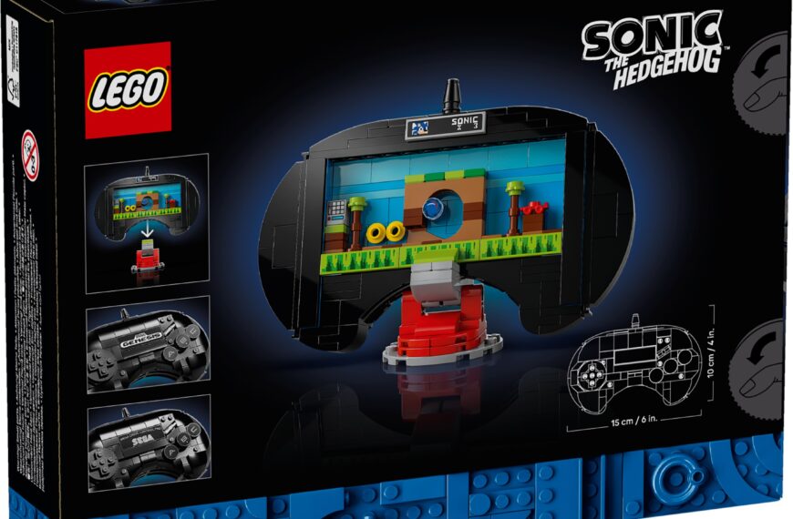 LEGO Reveals SEGA Genesis Controller Set With Hidden Green Hill Zone Scene