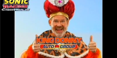 Meet “King” Don Pauschauser, the Breakout Star of Sonic Racing: CrossWorlds’ Retro Ad