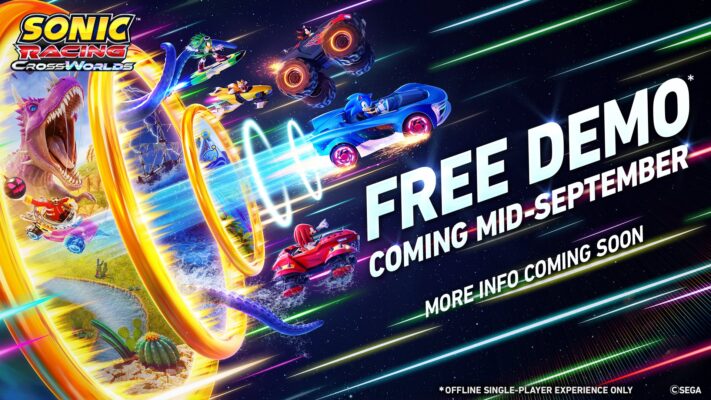 Sonic Racing: CrossWorlds Single-Player Demo Coming Mid-September