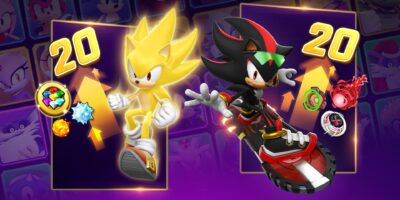 Sonic Forces Speed Battle Raising Character Level Cap to 20 on September 18