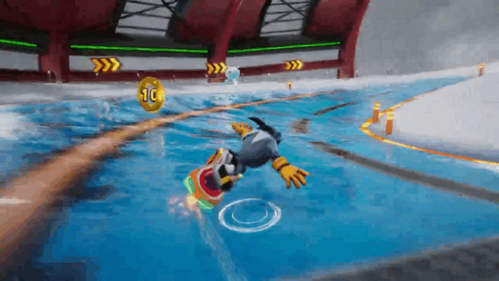 Sonic Racing: CrossWorlds Reveals Blizzard Valley Track