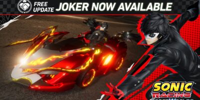 Joker Joins Sonic Racing: CrossWorlds in Free Content Drop as Game Surpasses One Million Sales