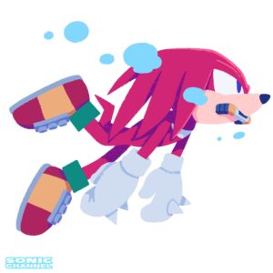 Knuckles Takes the Spotlight in Sonic Channel’s October 2025 Commemorative Illustration