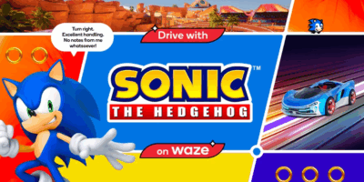 SEGA and Waze Team Up to Bring Sonic the Hedgehog to Your Commute