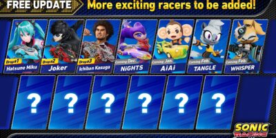 SEGA Reveals NiGHTS, Super Monkey Ball, and IDW Sonic Crossovers for Sonic Racing: CrossWorlds