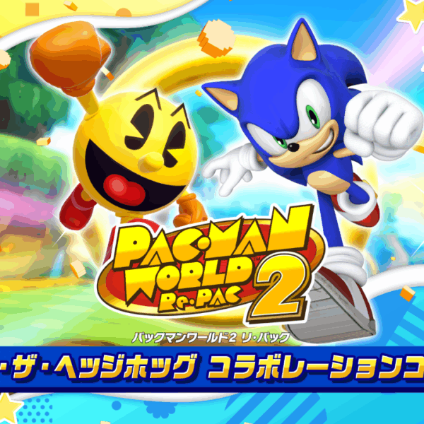 PAC-MAN and SEGA Team Up in PAC-MAN WORLD 2 Re-PAC Sonic Collaboration Set, Available Now