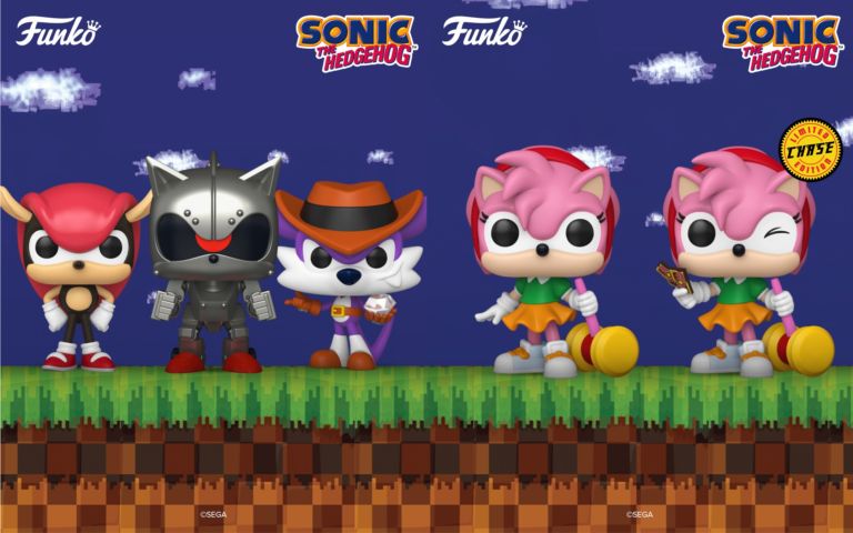 Funko Reveals New Sonic the Hedgehog Pop Wave Featuring Fang, Mighty, Mecha Sonic and Classic Amy