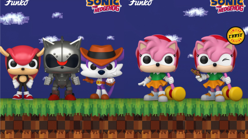 Funko Reveals New Sonic the Hedgehog Pop Wave Featuring Fang, Mighty, Mecha Sonic and Classic Amy