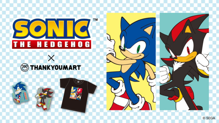 Sonic and Shadow Return to Thank You Mart With Affordable New Merch Line Launching January 2026
