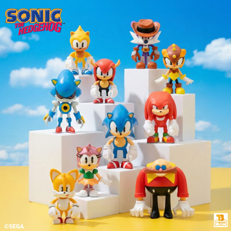 TOUMA Designs New Sonic the Hedgehog Blind Box Series Launching in Japan This December