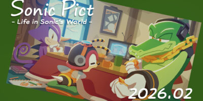 SONICPICT February 2026 Calendar – “Mmmah~……”