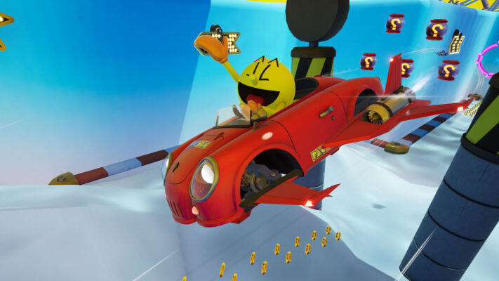 PAC-MAN Pack Officially Launches for Sonic Racing: CrossWorlds as DLC Pack 3