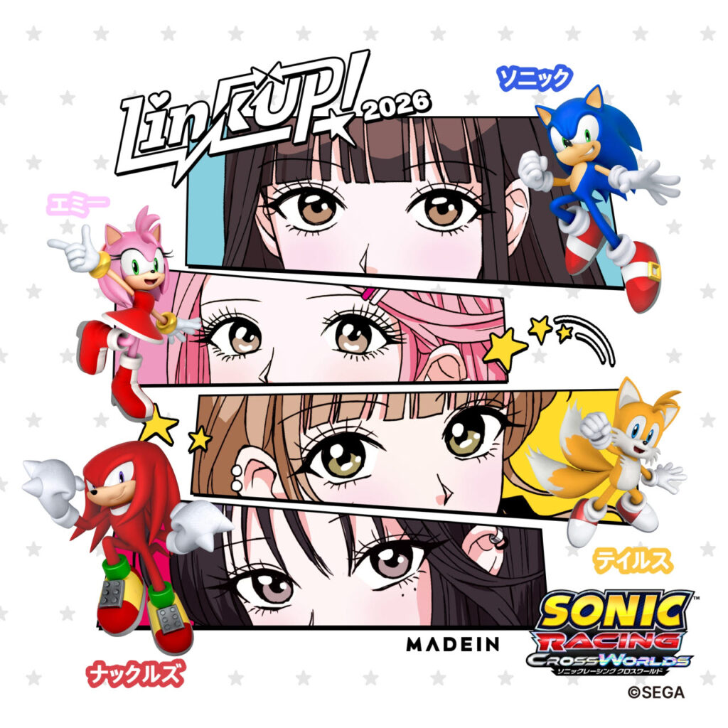 MADEIN Music Coming to SEGA Sonic Racing Project as Partnership Expands Beyond Concert Collaboration