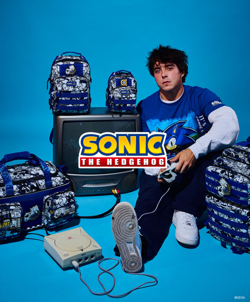 WOLFpak Launches Sonic the Hedgehog 35th Anniversary Collection With Backpacks, Apparel, and More