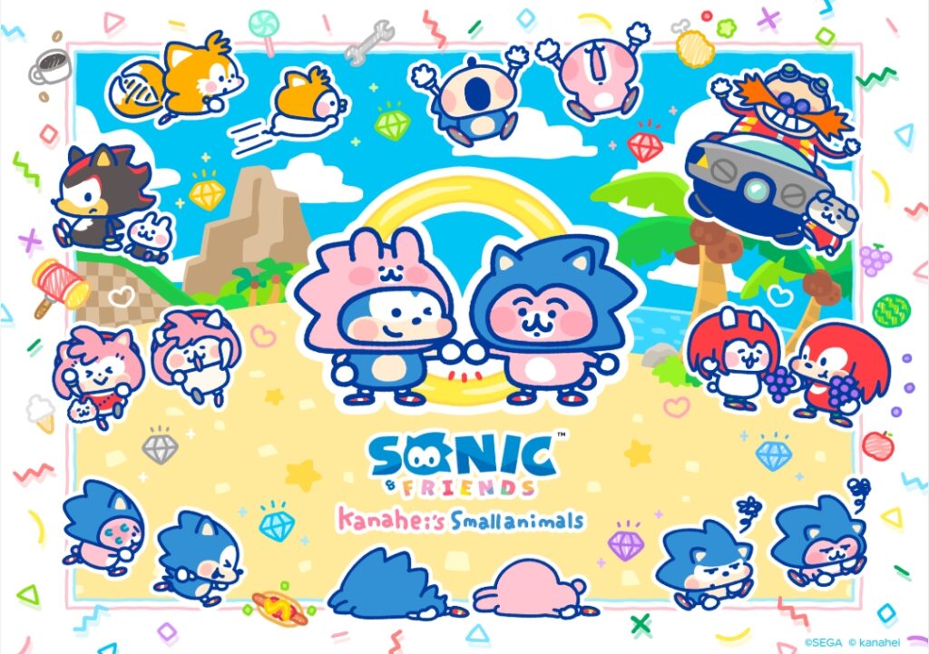 SONIC & FRIENDS Teams Up With Kanahei for 3rd Anniversary Pop-Up Store in Shibuya
