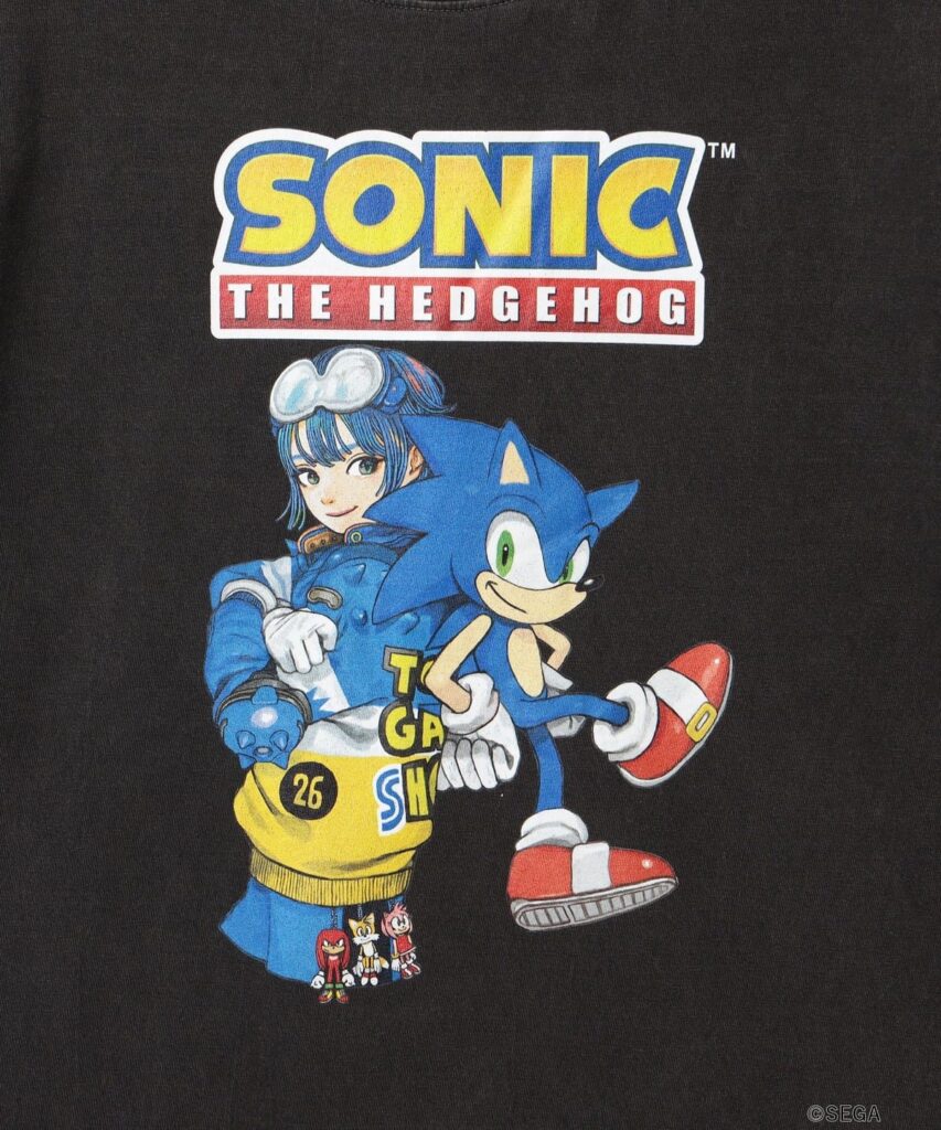 BEAMS Reveals New Sonic the Hedgehog T-Shirt With Original Art for TGS 2026