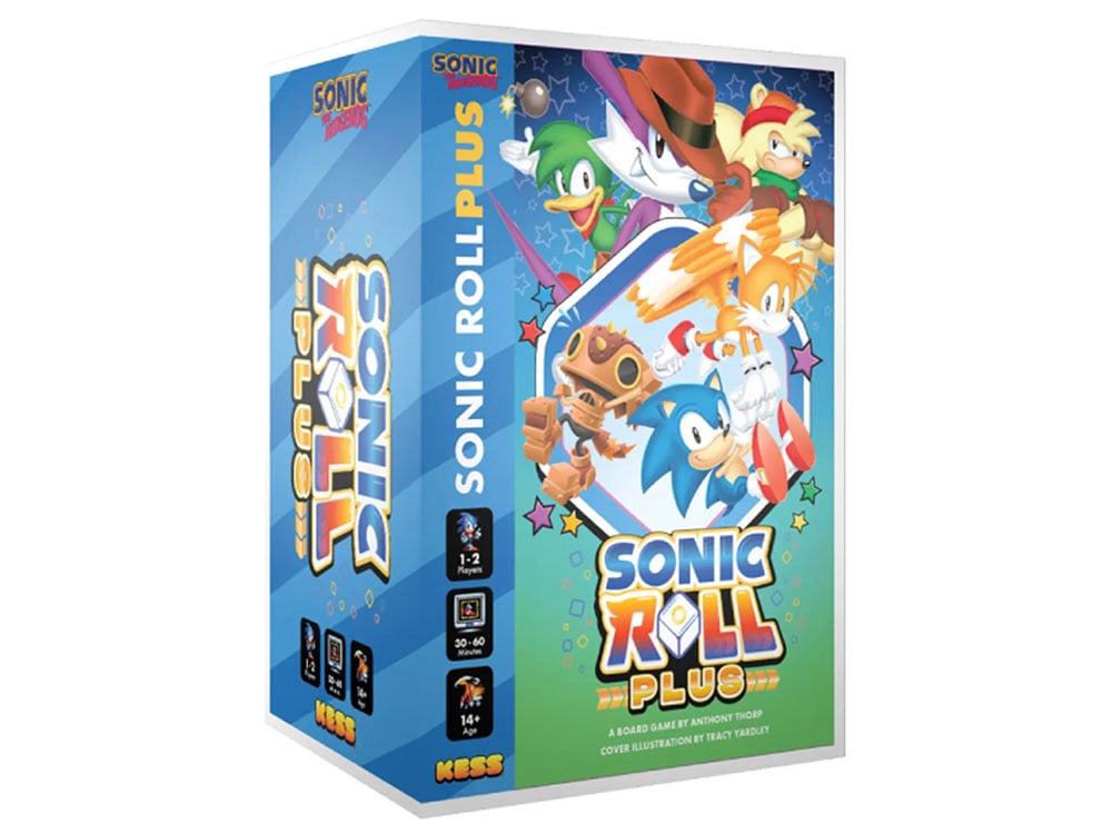 Sonic Roll PLUS Board Game Sequel Surfaces With Fang, Bean, Bark and Trip