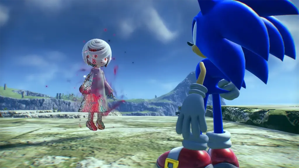Sonic and Sage image from Morio Kishimoto's Sonic Channel column