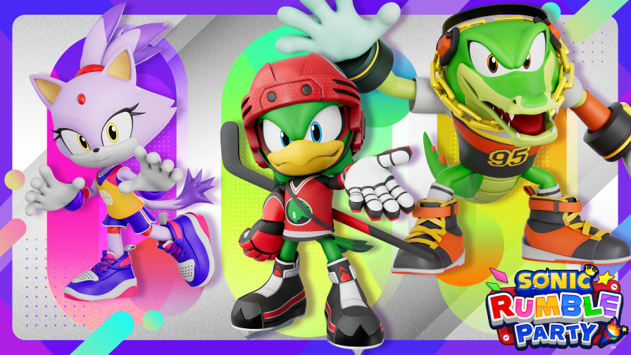 Sonic Rumble Party Sports Festival Makes Leaked Blaze, Jet, Vector and Panda Amy Skins Official